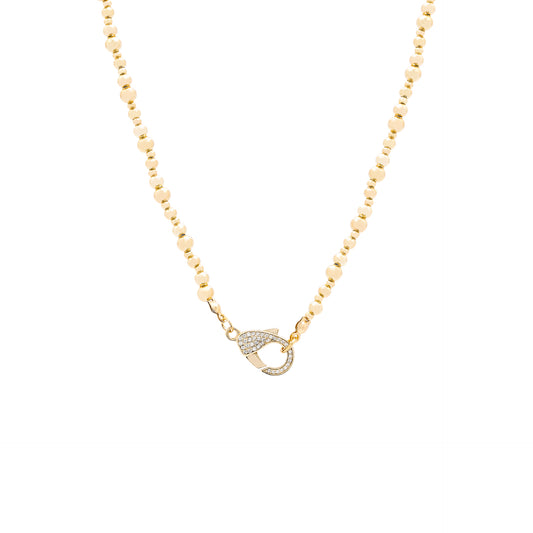 Colar bolinhas intercaladas