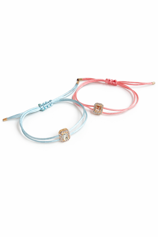 Pulseira fio de seda Princess