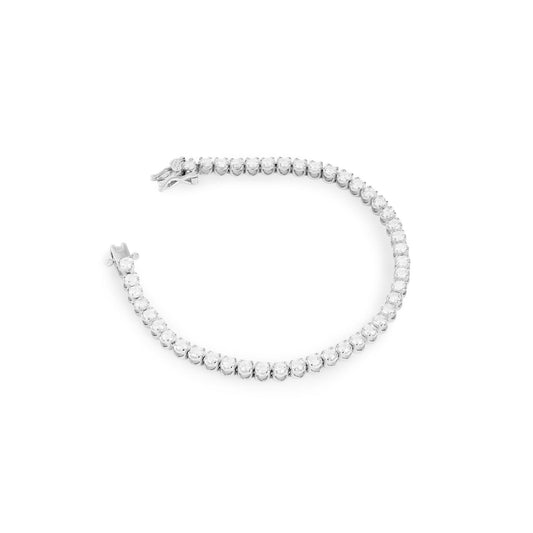 Pulseira Riviera modelo coroa Moissanite