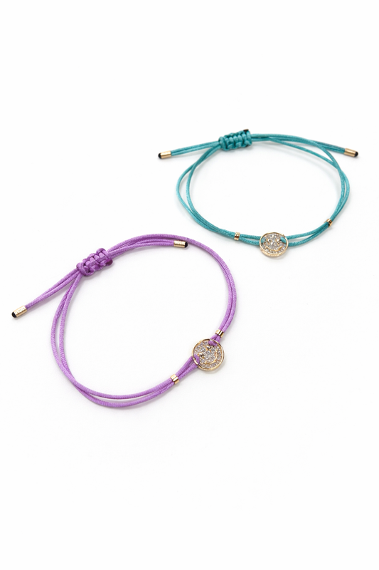 Pulseira fio de seda smile