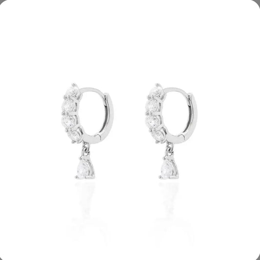 Argola Selma moissanites