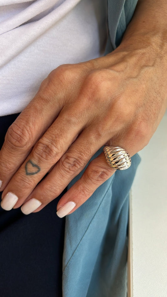 Anel Baguete mindinho - Helen Gordilho