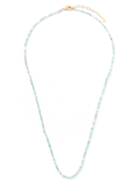 Colar pedras Amazonita