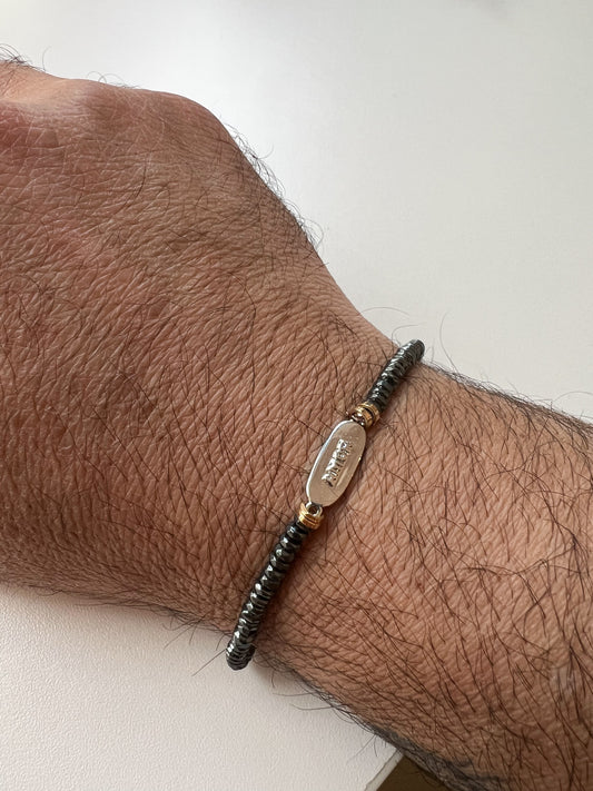 Pulseira plaquinhas