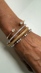 Bracelet gotas moissanite