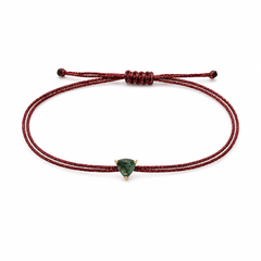 Pulseira esmeralda  6mm