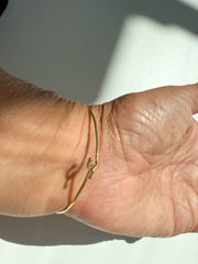 Bracelete rubi ouro 18k