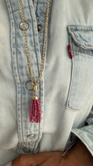 Pingente mini tassel
