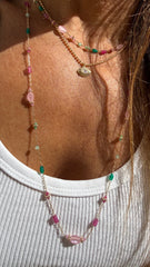 Colar pedras Jardim curto