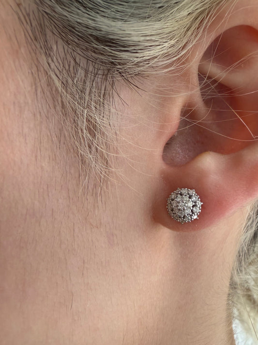 Brinco Bouquet moissanite