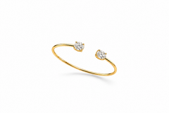 Bracelete dois pontos 6x8mm