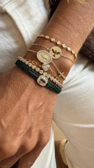 Pulseira ponto de luz Moissanite