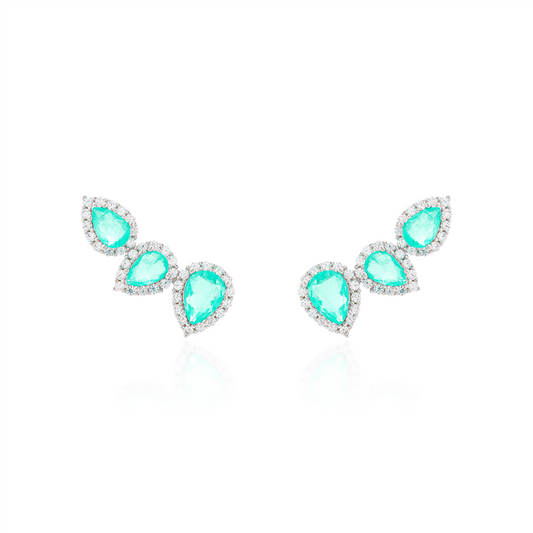 Brinco earcuff gotas