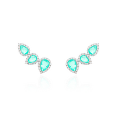 Brinco earcuff gotas