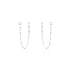 Brinco corrente 2 furos Esther