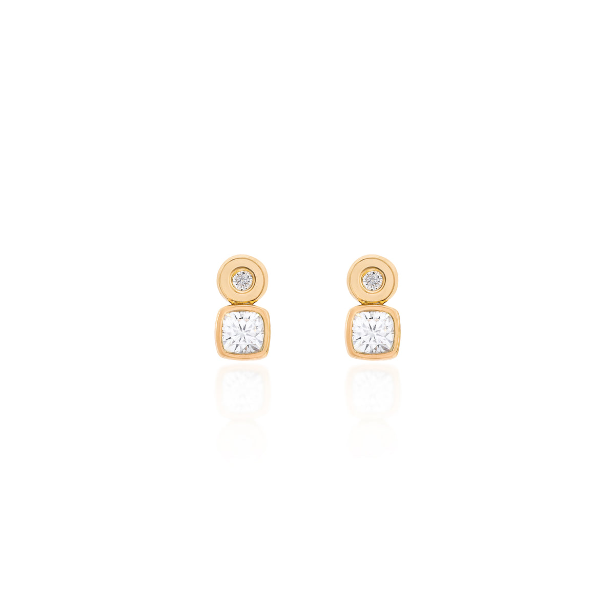Brinco Emma moissanite