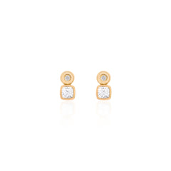 Brinco Emma moissanite