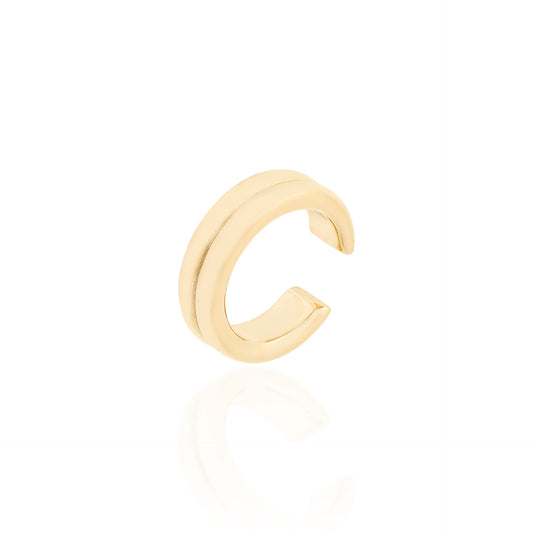 Piercing liso duas fileiras