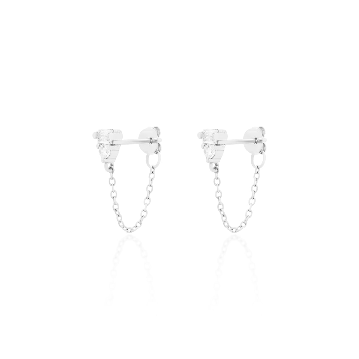Brinco Spark Chain Studs