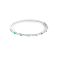 Bracelete Sofia pedras naturais labgrown