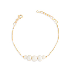 Pulseira pérolas barrocas