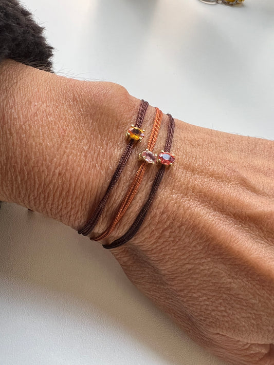 Pulseira LUCKY safiras