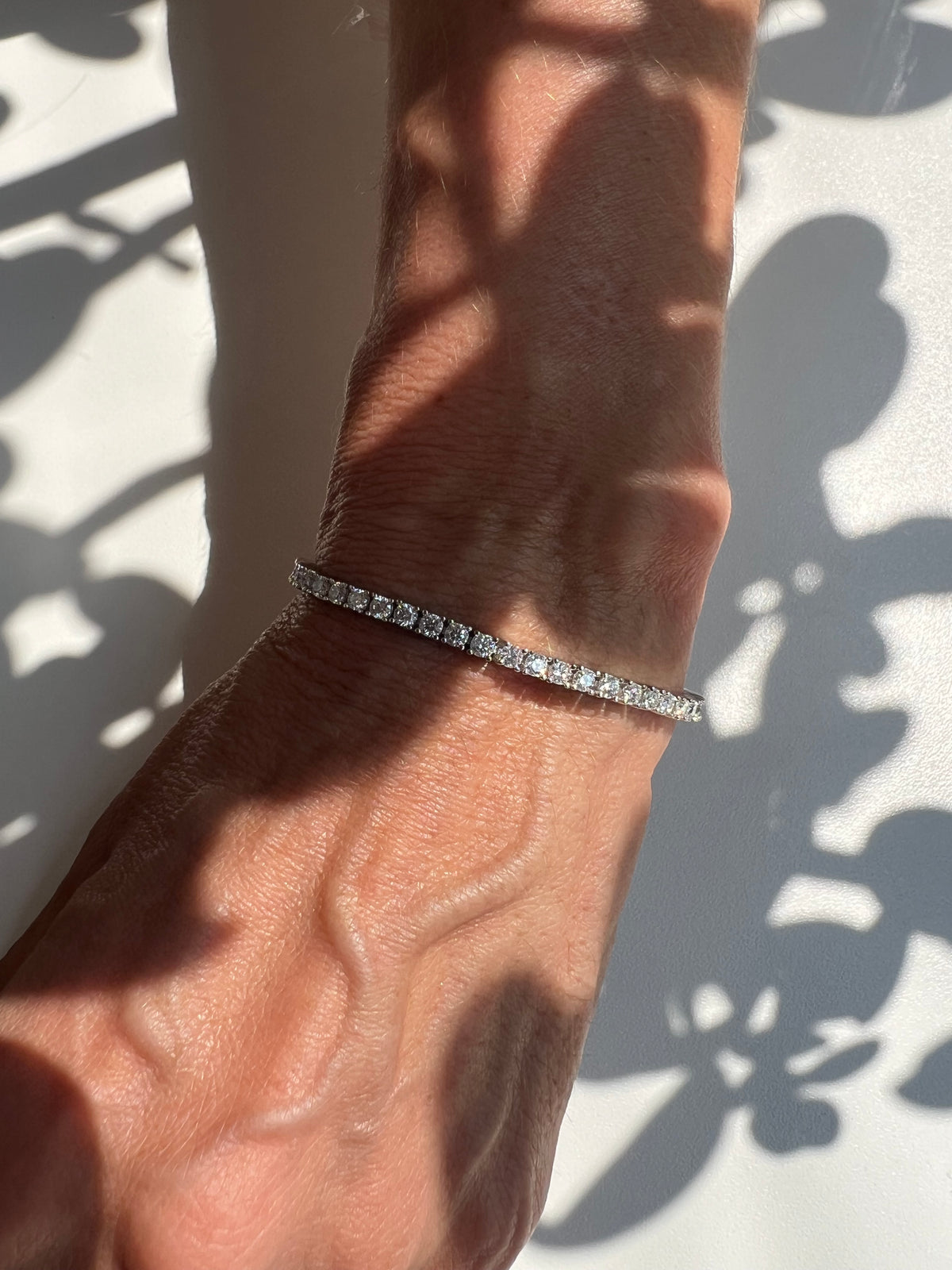 Pulseira Riviera /moissanite