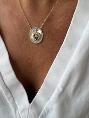 Colar Sagrado Coração de Maria