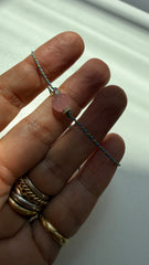 Pulseira fio de seda pitangas