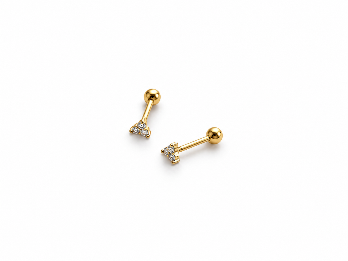 Brinco piercing uvinha