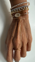 Hand chain  c pedra natural
