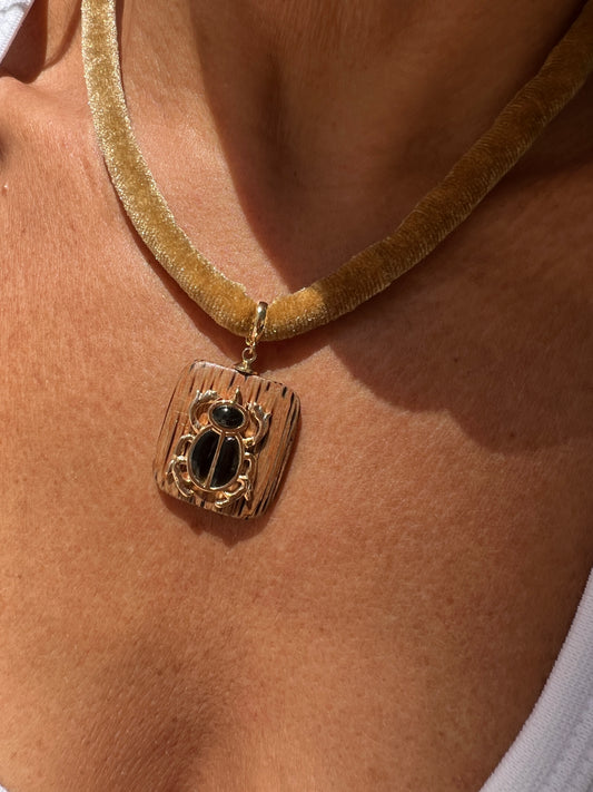 Pingente Escaravelho da sorte