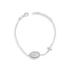 Pulseira medalha milagrosa bolinhas