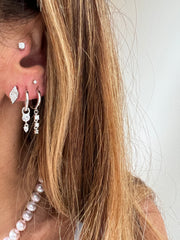 Argola Trio Dangle Hoops