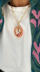 Pingente Medalhas bordadas