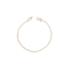 Pulseira Riviera redonda 3 garras