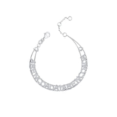 Pulseira ABENÇOADA cravada zircônias