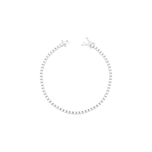 Pulseira riviera moissanite 2mm
