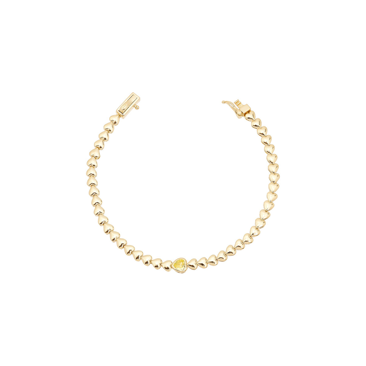 Pulseira corações Lisi