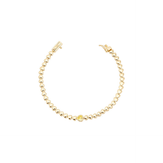 Pulseira corações