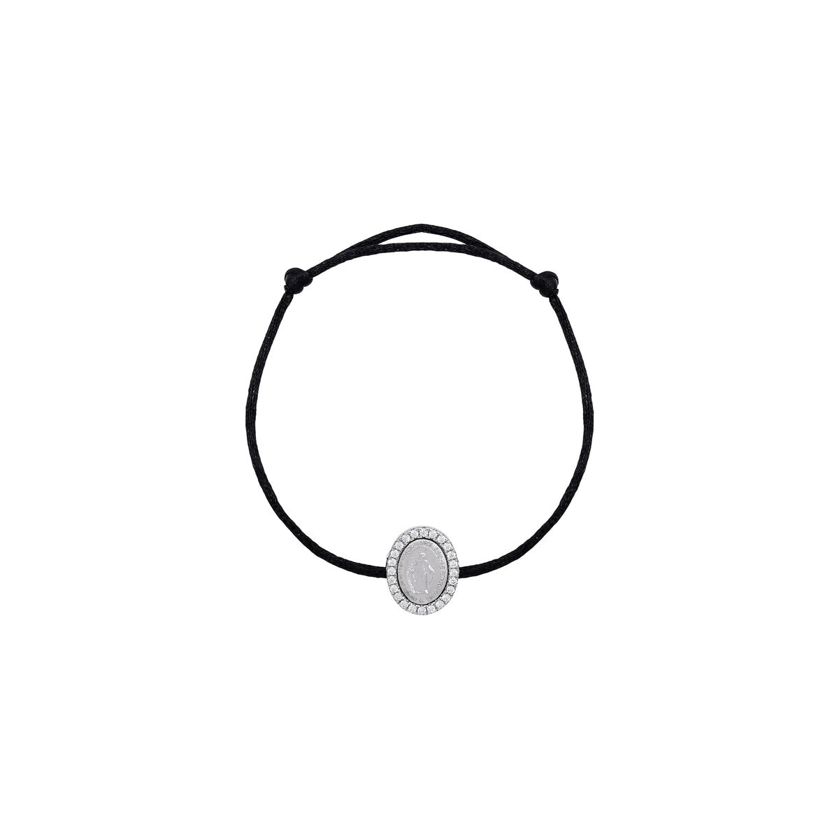 Pulseira fio de seda Nossa Senhora das Graças