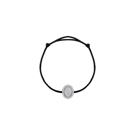 Pulseira fio de seda Nossa Senhora das Graças