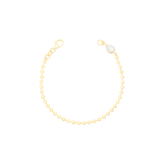 Pulseira Dots moissanite