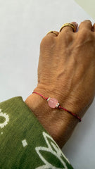 Pulseira fio de seda pitangas