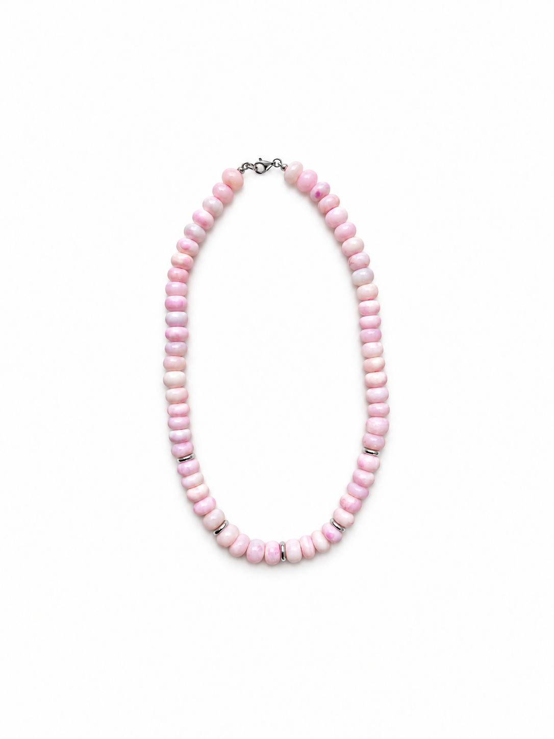 Colar Opala Rosa