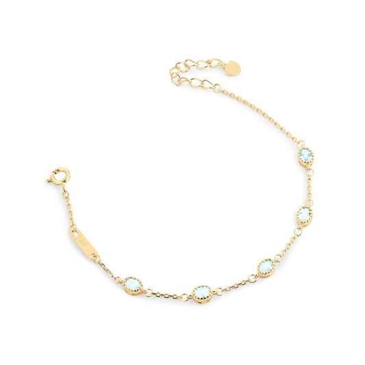 Pulseira pedras naturais Lilac