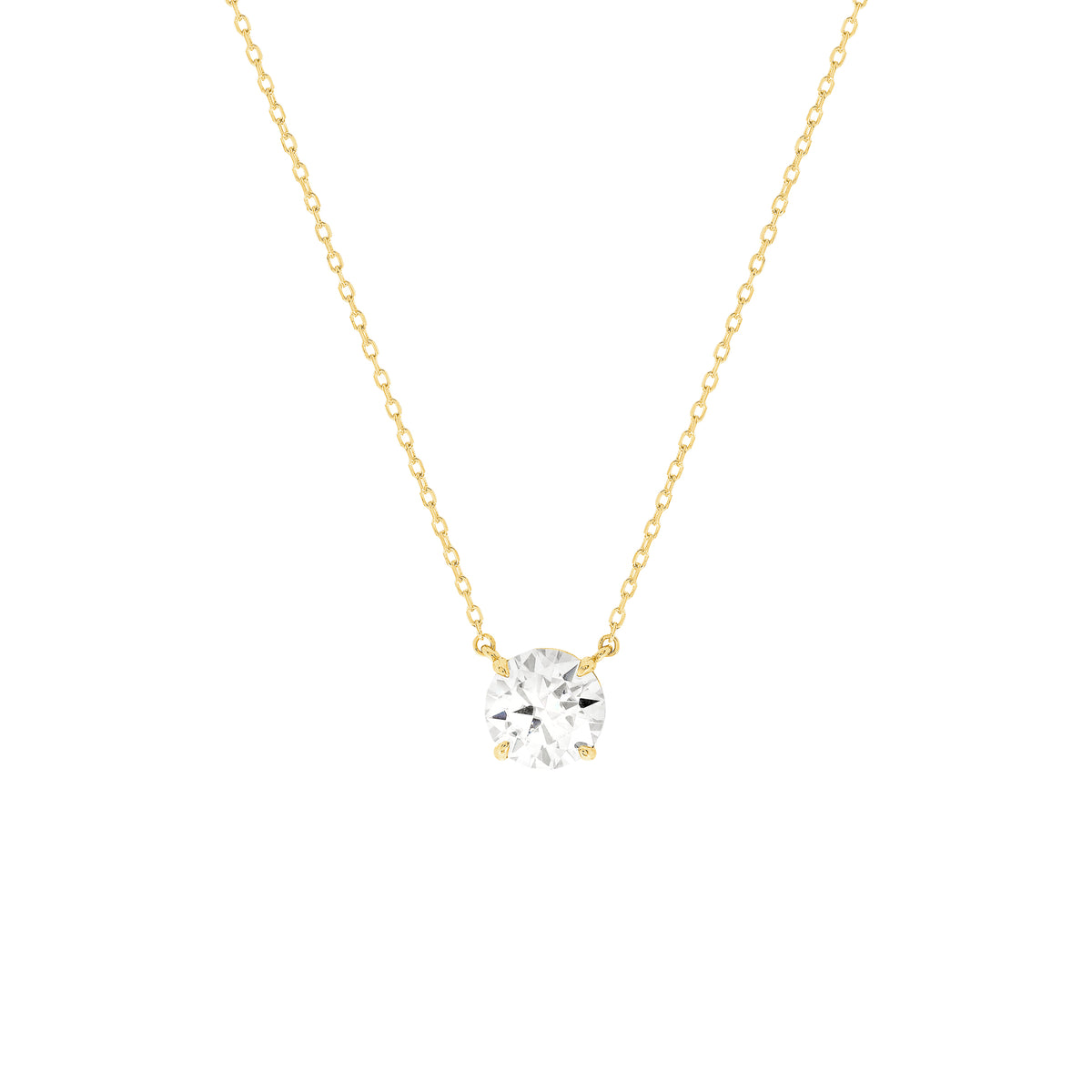 Ponto de luz moissanite 5mm
