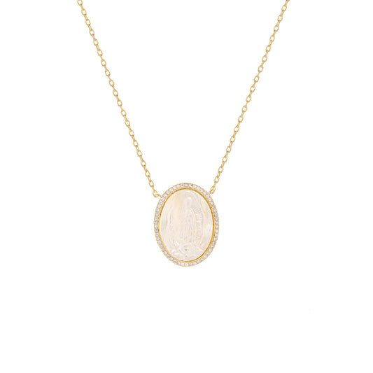Colar medalha N S de Guadalupe