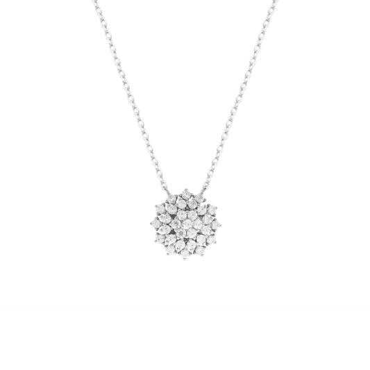 Colar chuveiro moissanite