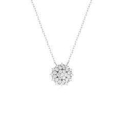 Colar chuveiro moissanite